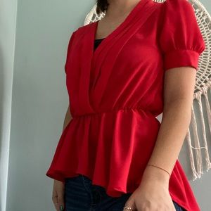 Red Blouse